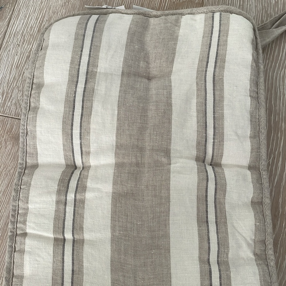 Restoration Hardware Baby bumper for crib.